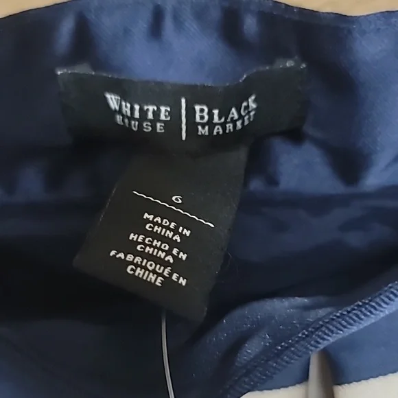 NWT Navy Blue and Gold Striped Skirt 💙💛 - Picture 9 of 11